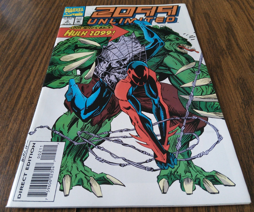 2099 Unlimited #2 October 1993 Marvel Comics